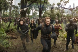 Une scène du film Avengers: Infinity War