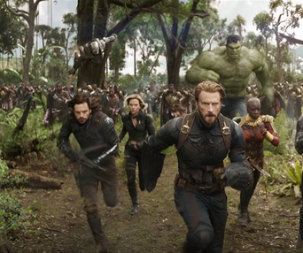 Une scène du film Avengers: Infinity War