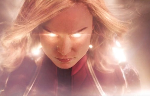Une scène du film Captain Marvel