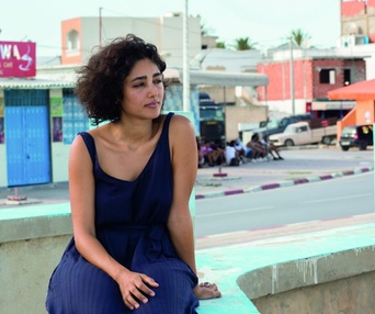 Une scène du film Un divan à Tunis