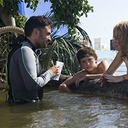 Juan Antonio Bayona sur le plateau The Impossible