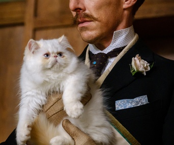 Une scène du film The Electrical Life of Louis Wain