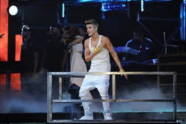 Une scène du film Justin Bieber?s Believe