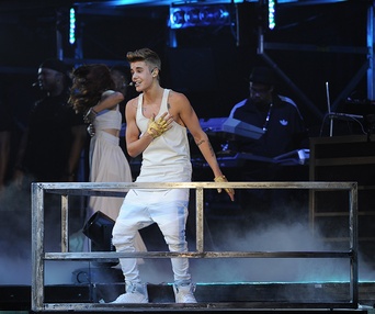 Une scène du film Justin Bieber?s Believe