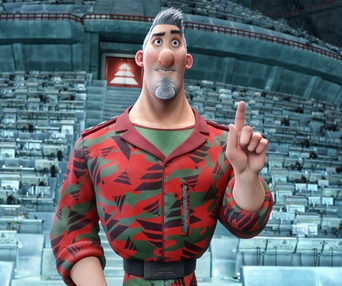 Une scène du film Arthur Christmas