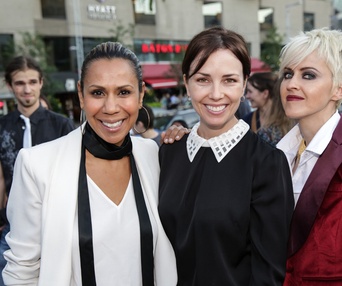 Sur le tapis rouge de Mommy
