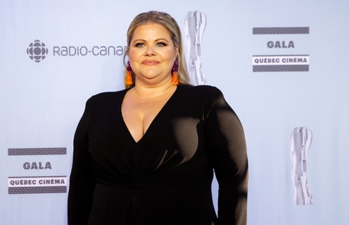 Sur le tapis rouge du Gala Québec Cinéma 2022