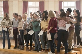 Une scène du film Military Wives