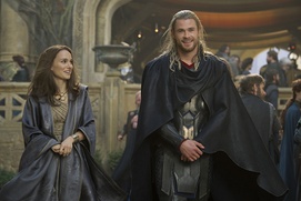 Une scène du film Thor: The Dark World