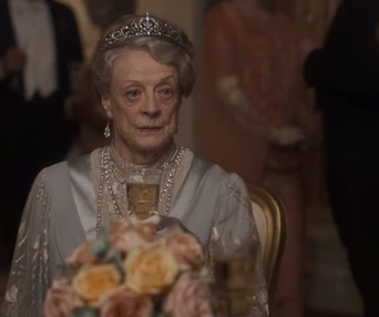 Une scène du film Downton Abbey