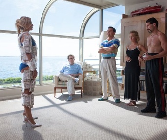 Une scène du film The Wolf of Wall Street