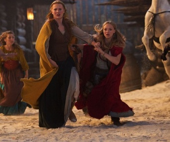 Une scène du film Red Riding Hood