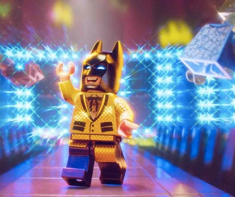 Une scène du film The Lego Batman Movie