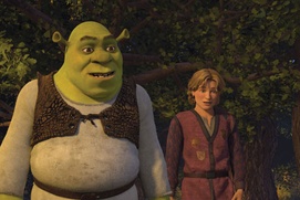 Scène du film Shrek le troisième Scène du film Shrek le troisième