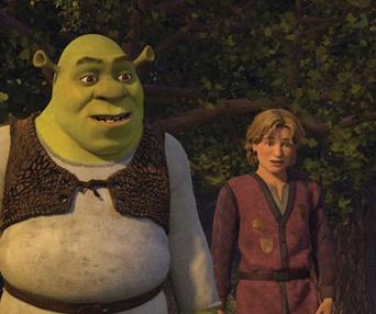 Scène du film Shrek le troisième