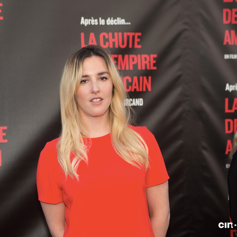 Tapis rouge du film La chute de l'empire américain