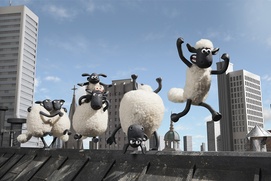 Une scène du film Shaun the Sheep