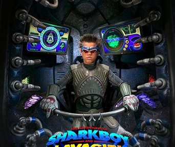 Affiche du film The Adventures of Shark Boy and Lava Girl
