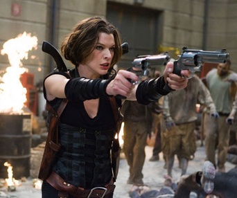 Une scène du film Resident Evil: Afterlife