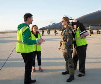 Une scène du film Captain Marvel