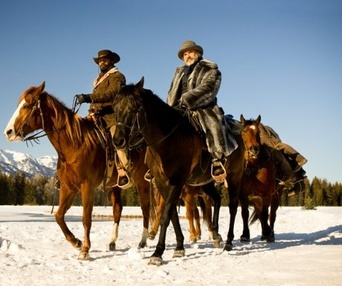 Une scène du film Django Unchained