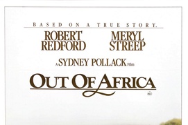 Affiche du film Out of Africa