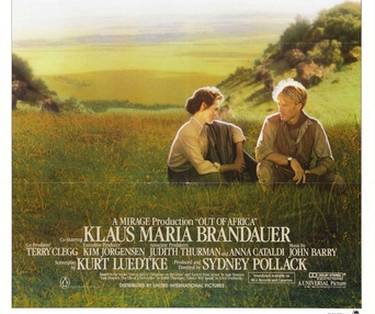 Affiche du film Out of Africa
