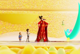 Une scène du film Over the Moon