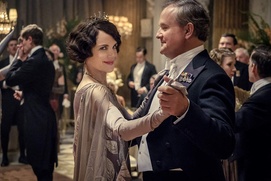 Une scène du film Downton Abbey