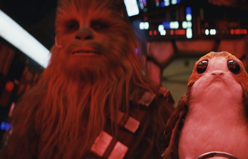 Une scène du film Star Wars: Episode VIII - The Last Jedi