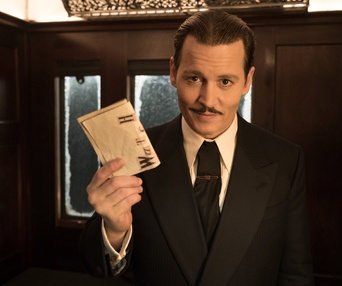 Une scène du film Murder on the Orient Express