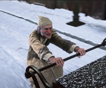 Scène du film A Christmas Carol