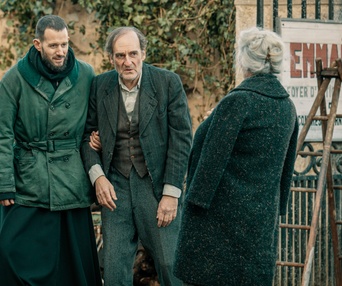 Une scène du film L'abbé Pierre - Une vie de combats