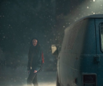 Une scène du film No Exit