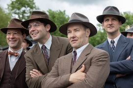 Une scène du film The Boys in the Boat