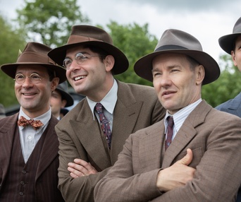 Une scène du film The Boys in the Boat