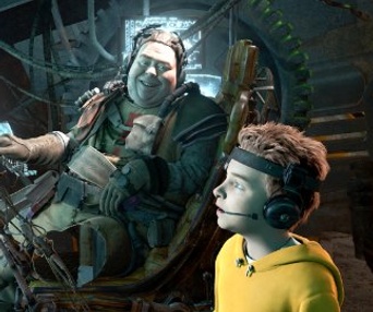 Une scène du film Mars Needs Moms
