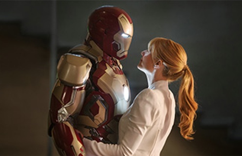 Une scène du film Iron Man 3