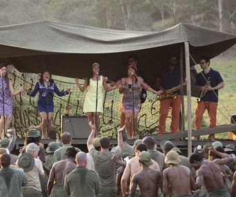 Une scène du film The Sapphires