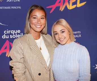 Première du spectacle Axel du Cirque du Soleil