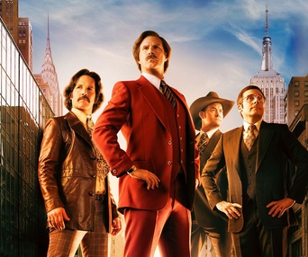 Affiche du film Anchorman 2: The Legend Continues