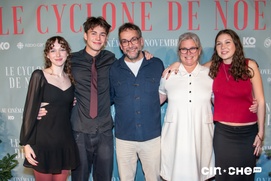 Tapis rouge du film Le cyclone de Noël