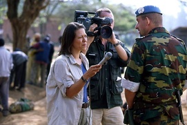 Scène du film Larmes d'avril