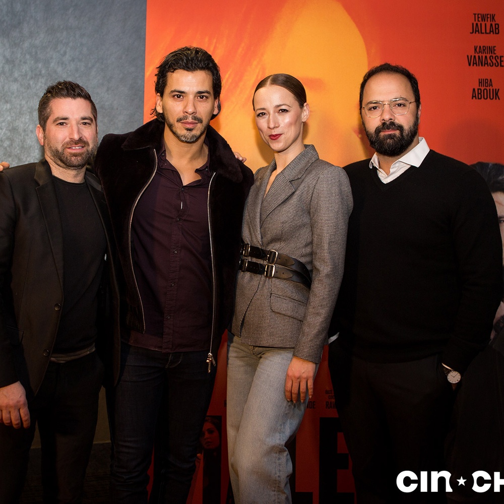 Sur le tapis rouge du film Malek