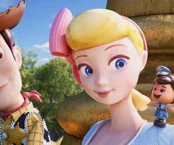 Une scène du film Toy Story 4