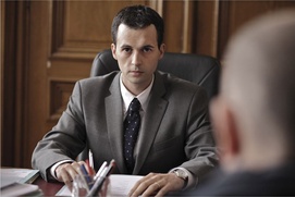Une scène du film Présumé coupable