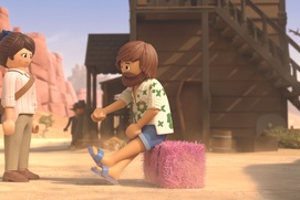 Une scène du film Playmobil: The Movie