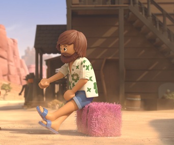 Une scène du film Playmobil: The Movie
