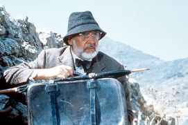 Une scène du film Indiana Jones and the Last Crusade