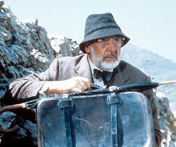 Une scène du film Indiana Jones and the Last Crusade